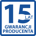 15 lat gwarancji