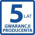 5 lat gwarancji